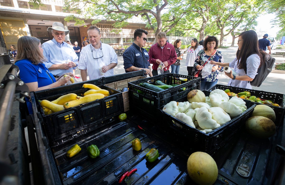 Coffee, pastries — and veggies Inside UCR UC Riverside